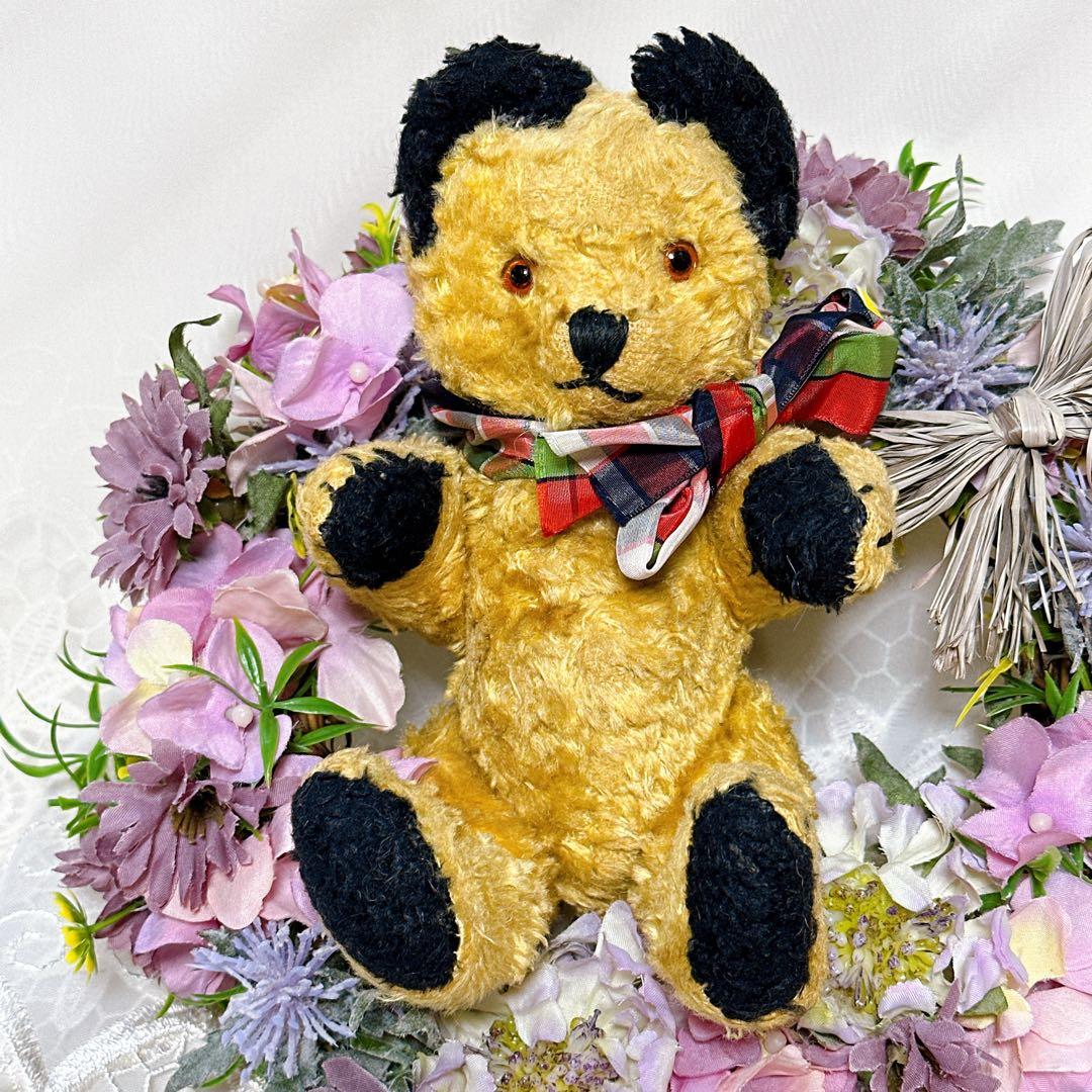 Mariri様リクエスト　❤️チェックリボンのスーティベア❤️