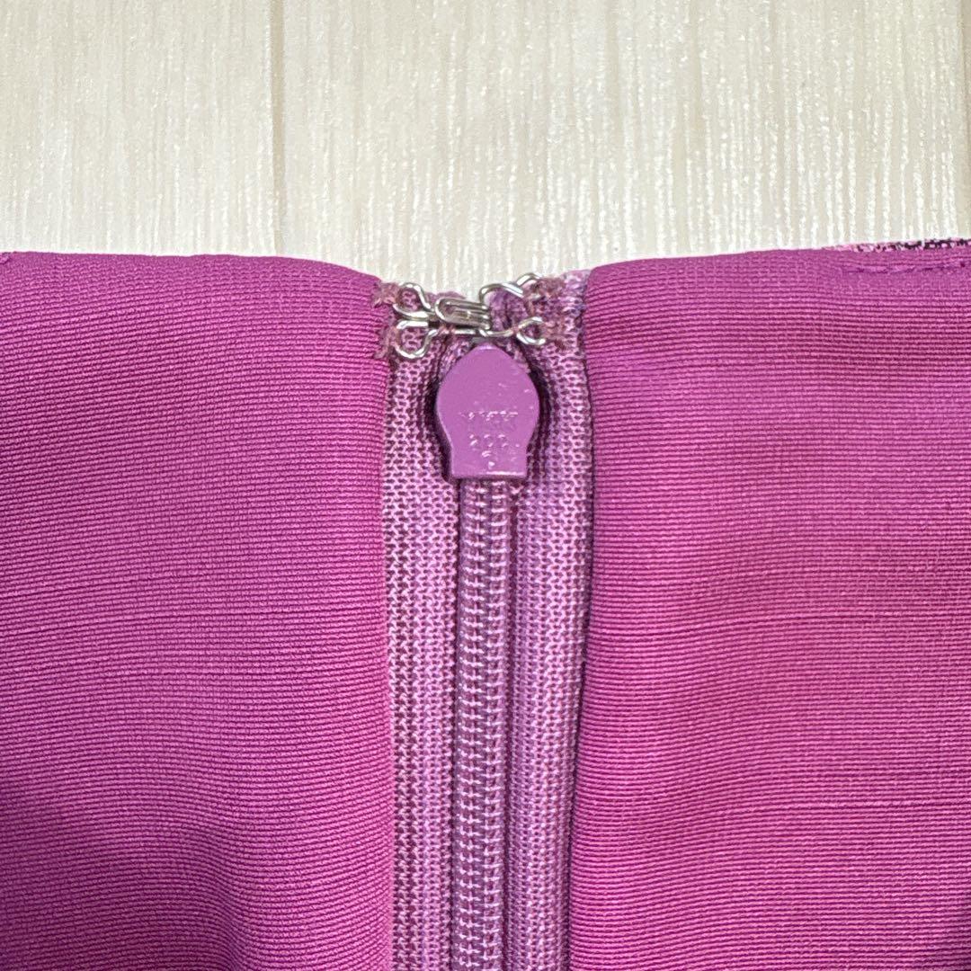 美品 ANAYI アナイ オードトワレジャガード後ろ切り替えスカート 36