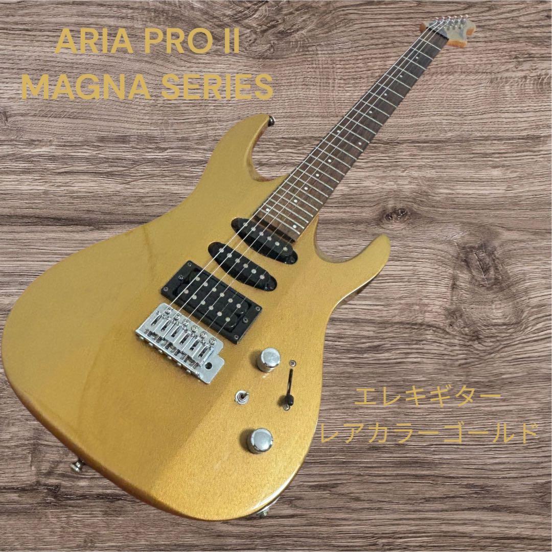ARIA PRO II MAGNA SERIES エレキギター ゴールド Aria Pro II Magna Series Electric Guitar（中古/送料無料）【楽器