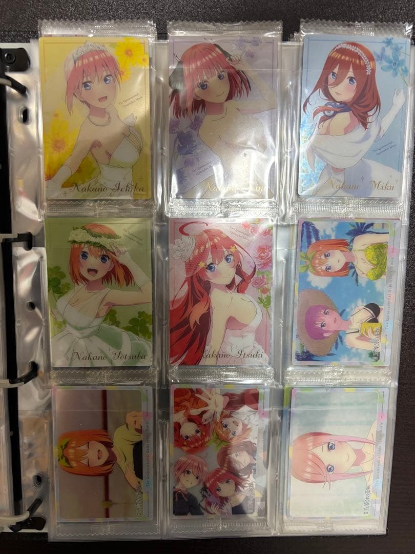 五等分の花嫁　ウエハースカード　現在までのラインナップ全種10弾フルコンプセット