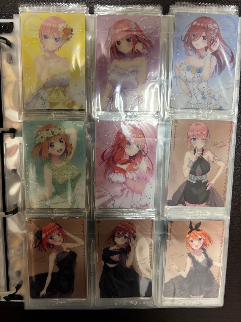 五等分の花嫁　ウエハースカード　現在までのラインナップ全種10弾フルコンプセット