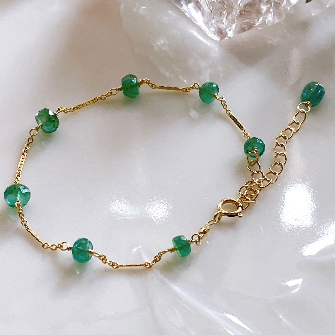 Kaya◆高品質✧スイスブルートパーズ×ブルームーンストーンブレスレット