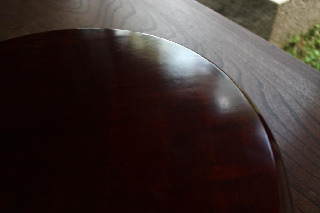 専用！極上朱漆の美しい後藤塗の半月盆4点（検輪島塗半月膳お盆