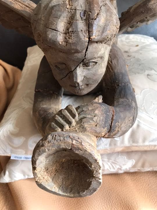 エンゼル【18世紀前後フランス】木彫