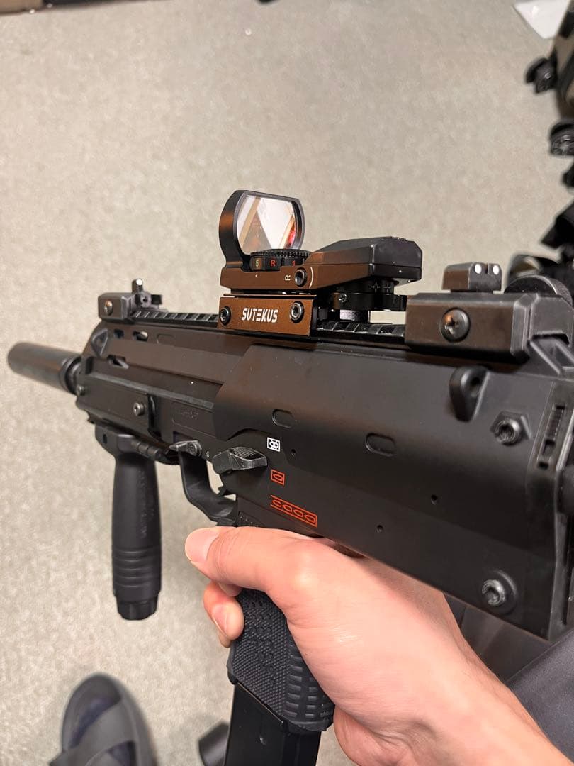 東京マルイ　MP7 電動　バッテリー、MOSFETカスタム