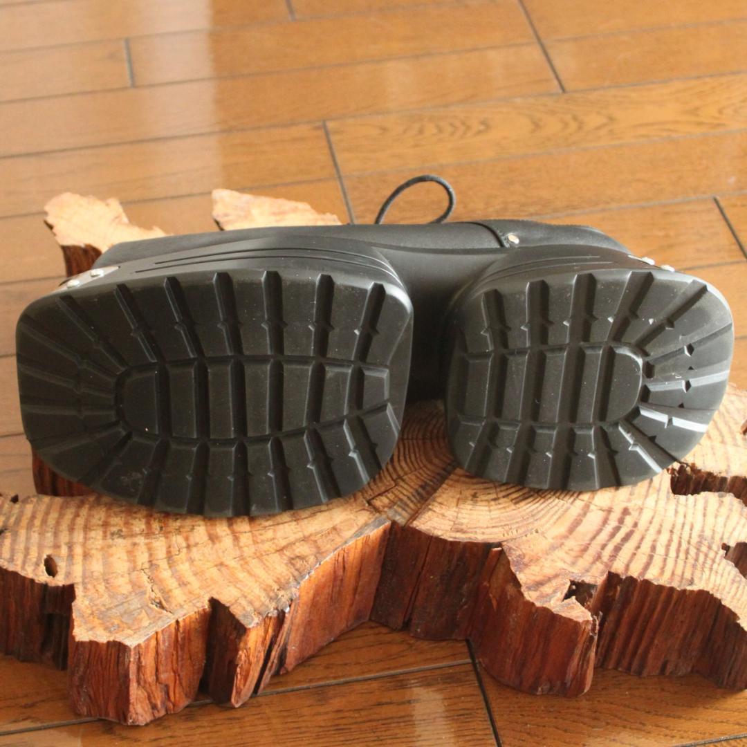 GRANCY メタルプレートレザー 44 ブーツ 革靴 新品訳あり グランシー