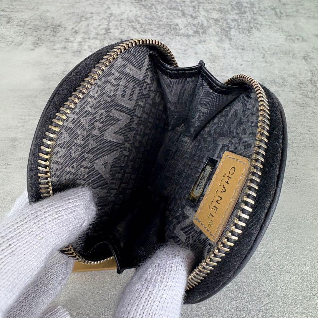 CHANEL 丸型ケース　ヴィンテージ　財布