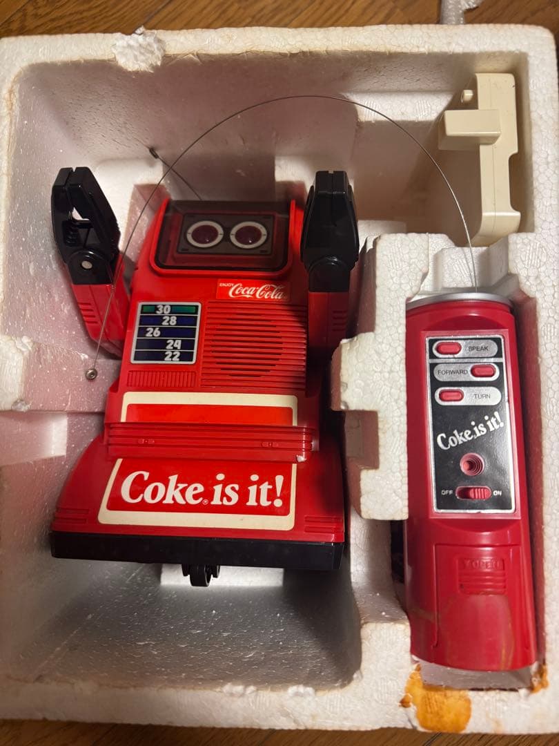 Coca-Cola トーキングロボ 録音機能付き