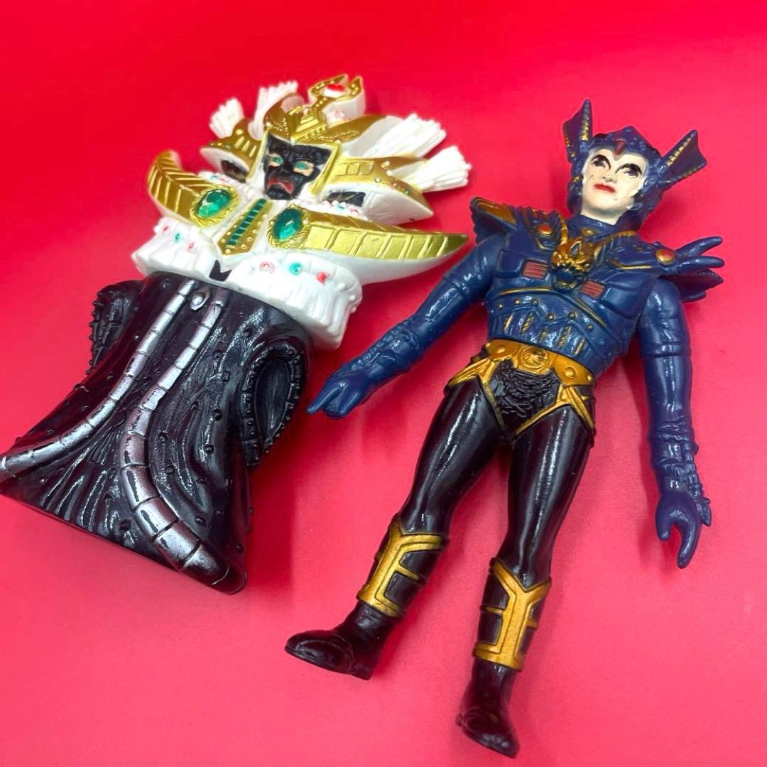 希少　光戦隊マスクマン ソフビ 1987年　当時物　昭和レトロ