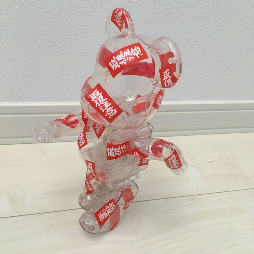 ベアブリック 400% 取扱注意 スケルトンタイプ 即完売品‼️ - メルカリ