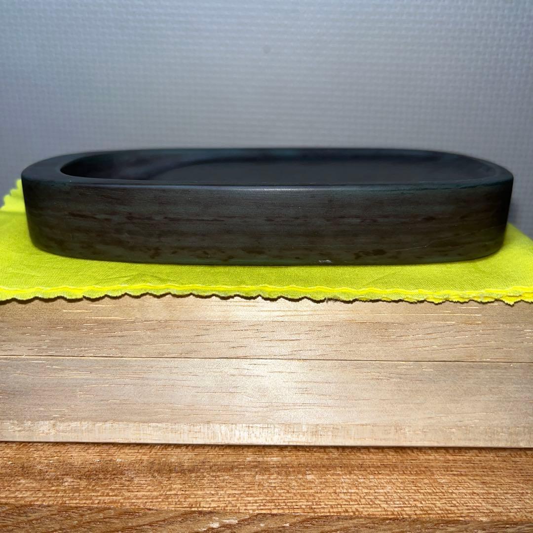 ⭕️赤間紫金石 赤間硯 下井百合昭 昭竜山 新品美品 小判型