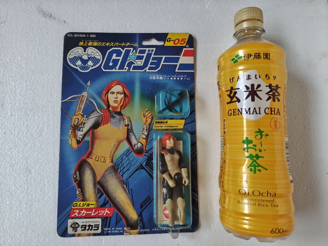 旧タカラ★地上最強のエキスパートチーム　Ｇ.Iジョー G−05　スカーレット