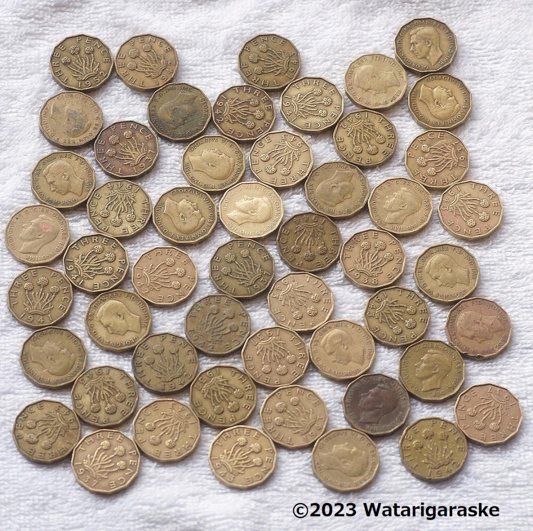 ☆ご注文品☆7種360枚（英旧硬貨DKK, CZK, EGP(詳細