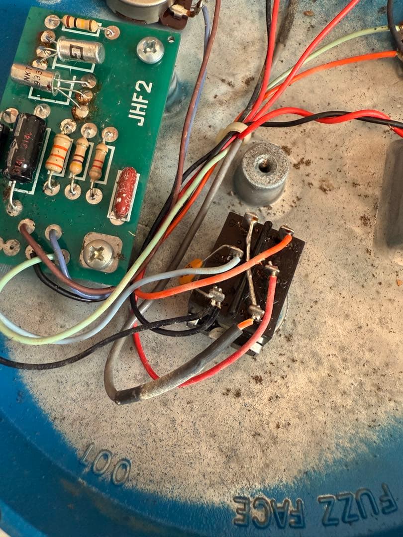 FUZZ FACE JHF2 DALLAS-ARBITER BLUE ジャンク