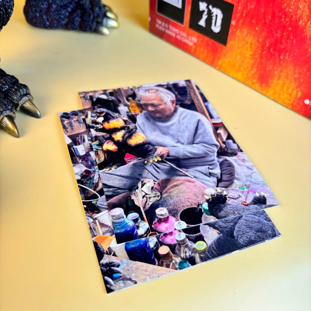 東宝30ｃｍシリーズ　ゴジラ　1995　後藤彩色所カスタムクリアオレンジＶｅｒ．