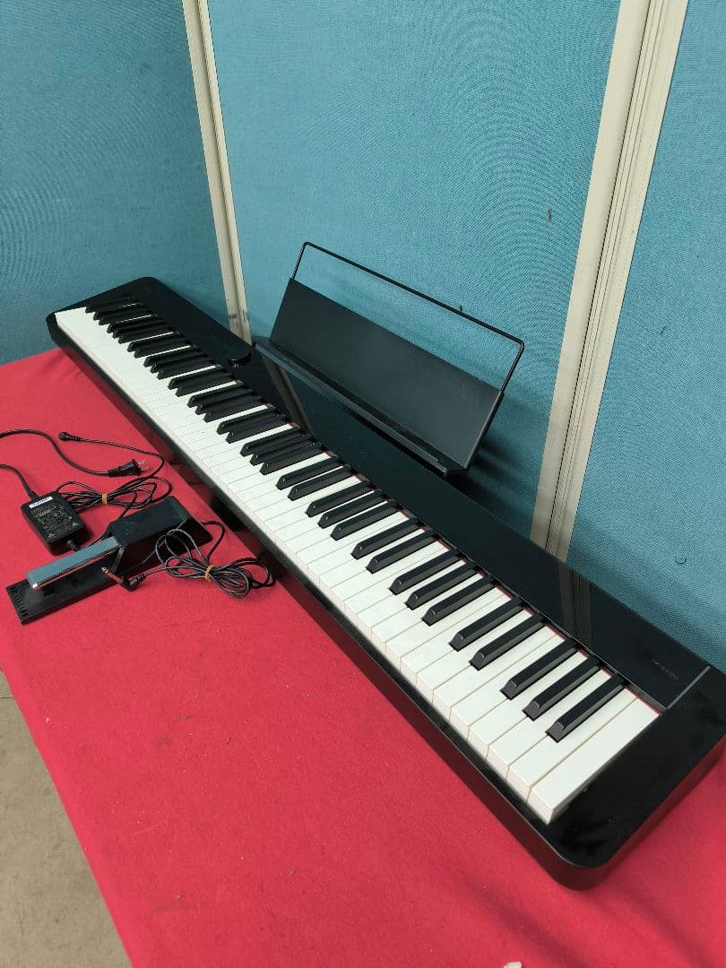 2021年製　カシオ電子ピアノ Privia　 PX-S1100BK　 88鍵盤 電子ピアノ PX-S1000BK ブラック [88鍵盤] 【ステージタイプ】 CASIO