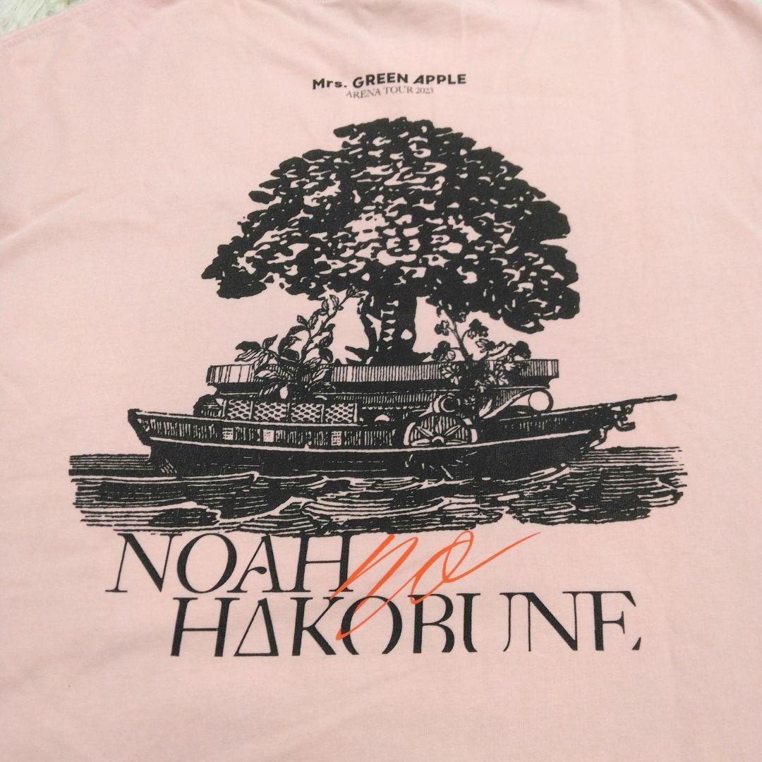 Mrs. GREEN APPLE ノアの方舟 Tシャツ ピンク Mサイズ - メルカリ