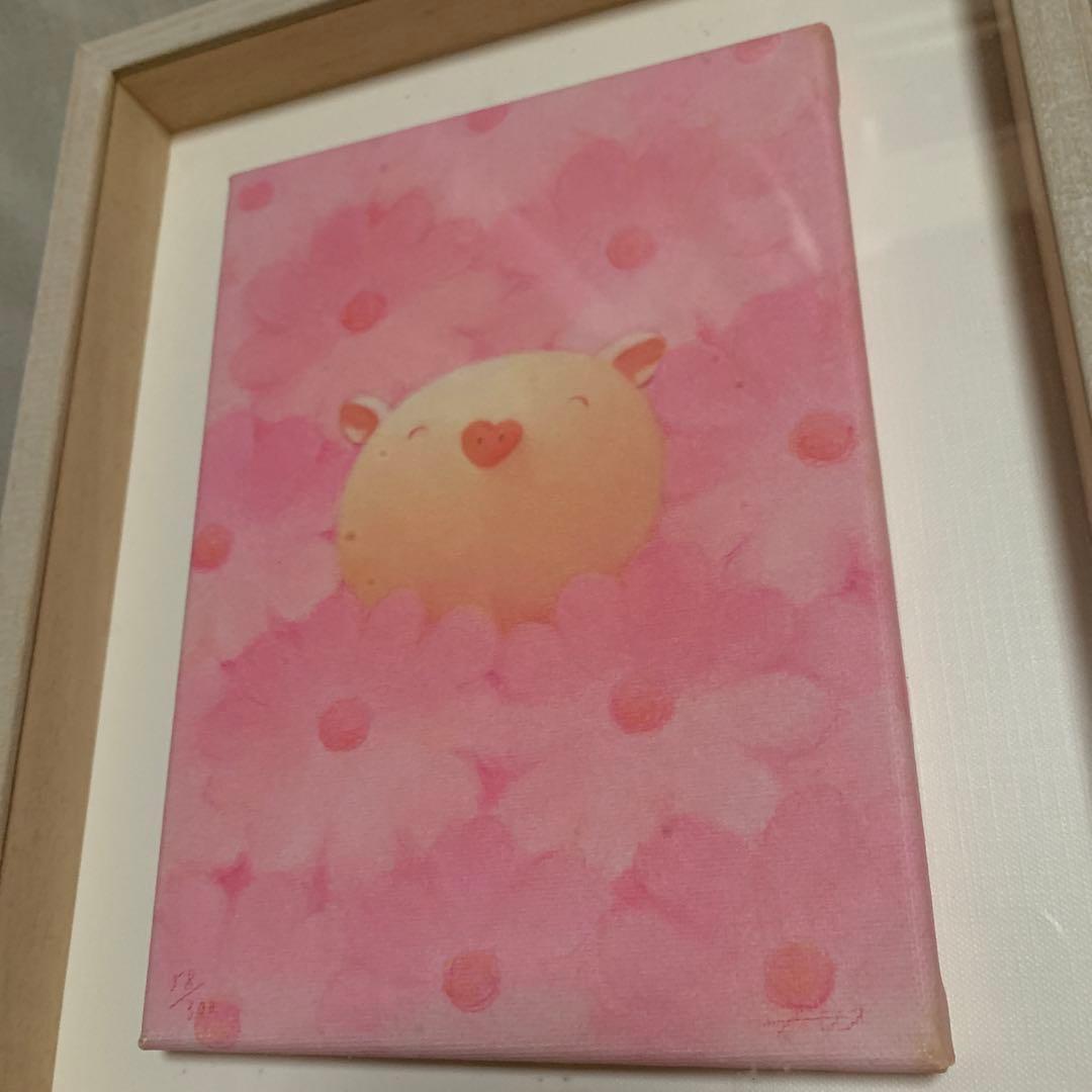 絵本付 渡辺宏 証明書付 版画 30/200【天使の約束】 - メルカリ 絵画