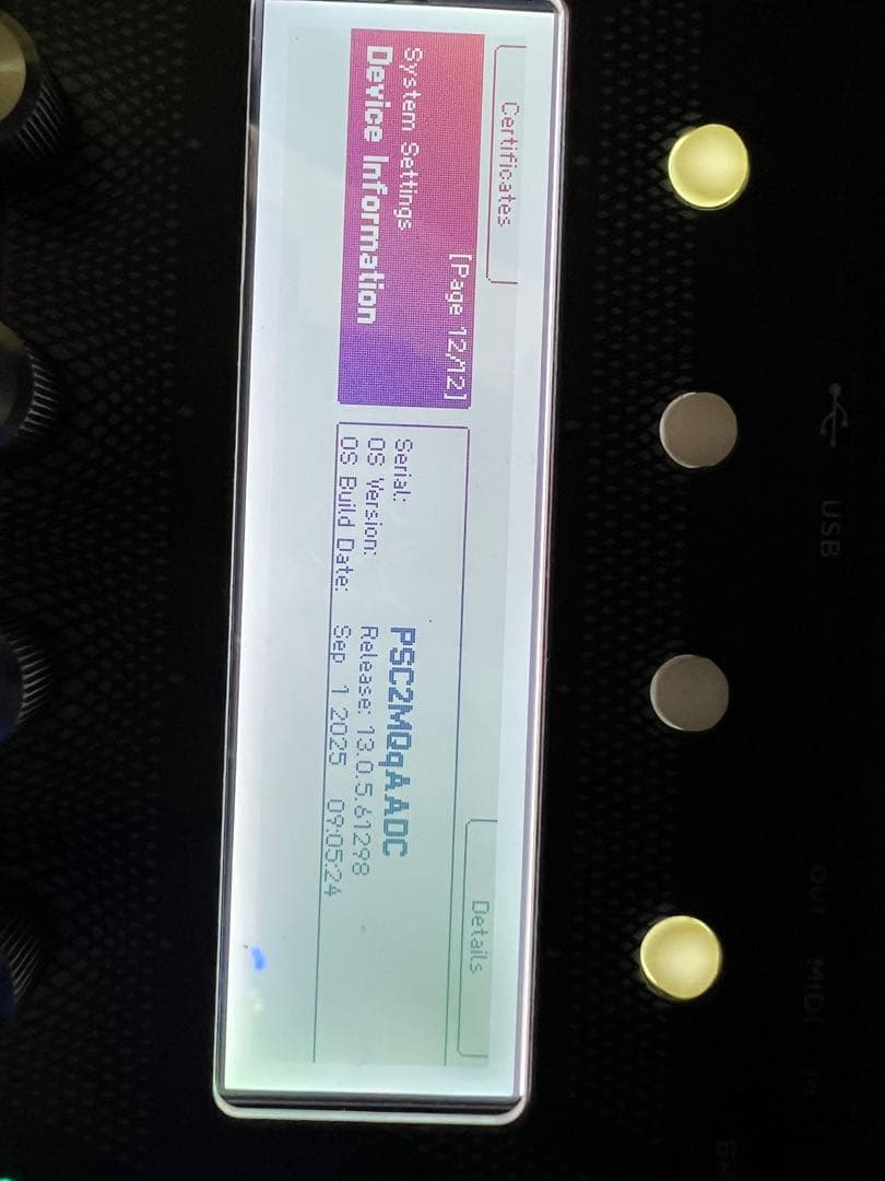 ギター KEMPER Profiler Stage