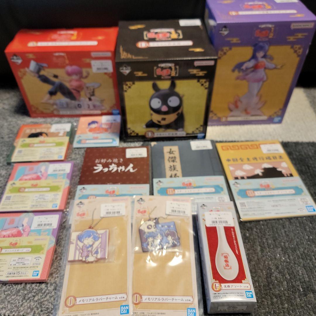 一番くじ　 らんま1/2 フィギュア 3体セット 一番くじ TVアニメ「らんま1/2」 2弾｜一番くじ倶楽部｜BANDAI SPIRITS