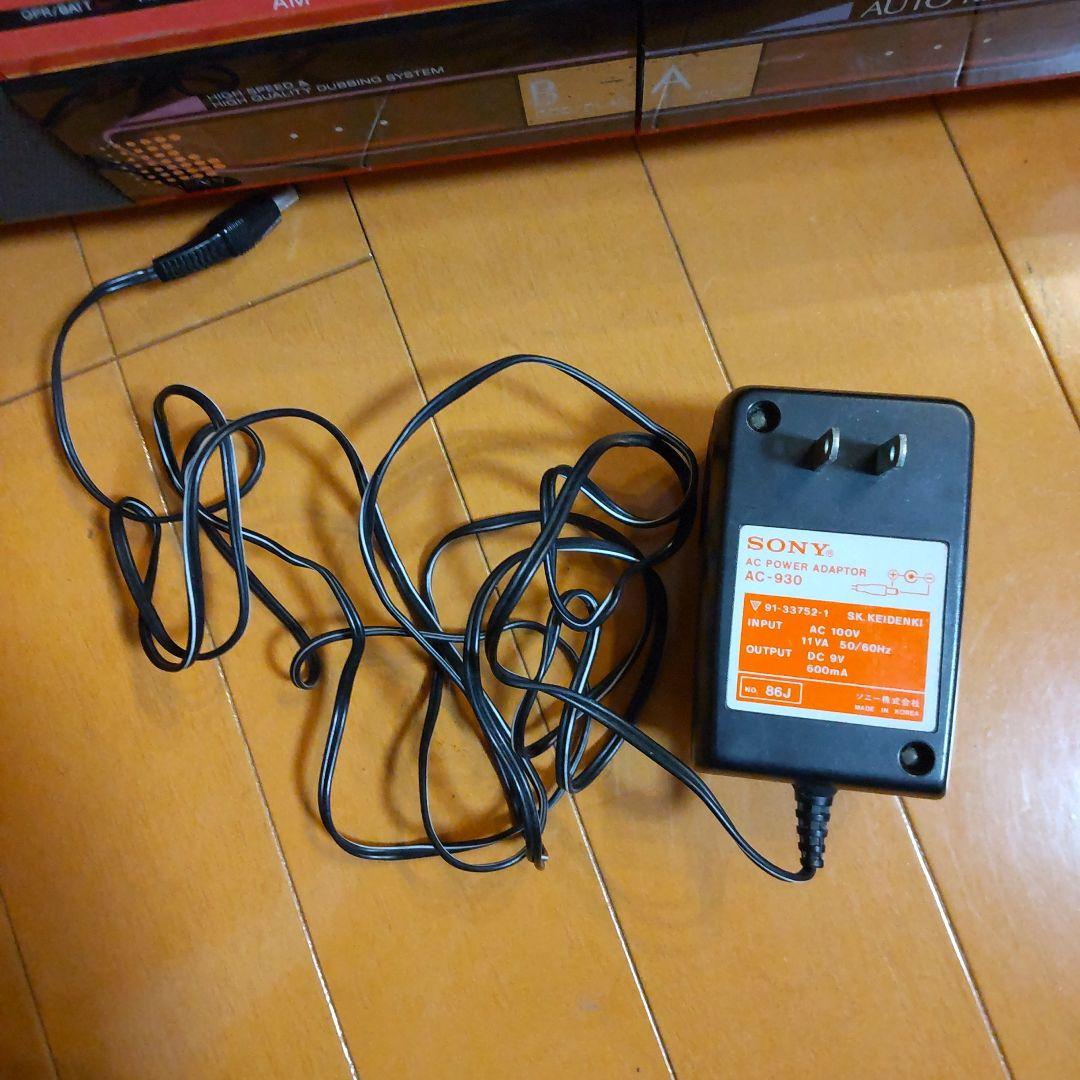 レトロ品 動作確認済 SONY CFS-EW50 CASSETTE-CORDER