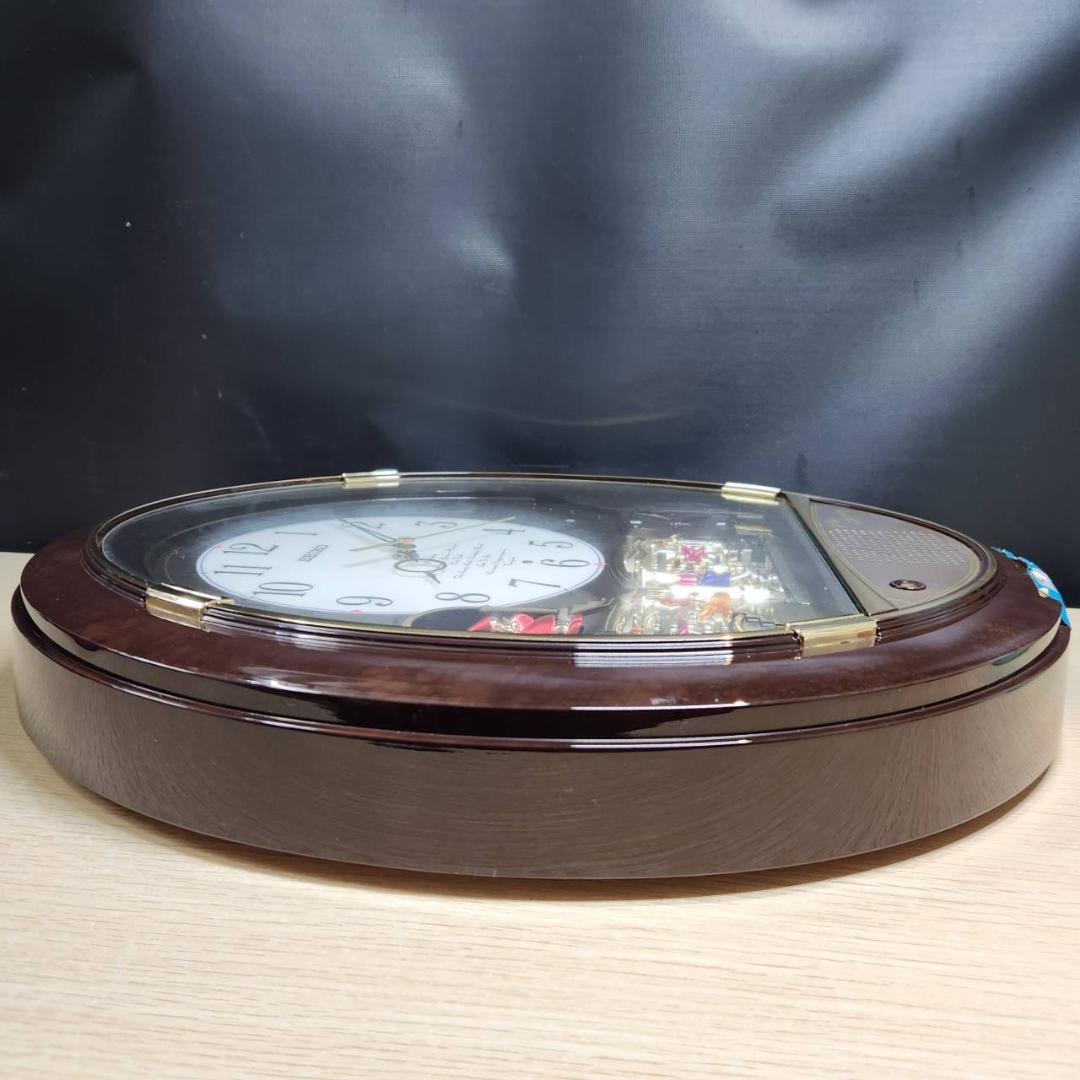 ★SEIKO　からくり時計　電波時計　ウェーブシンフォニー　RE551B