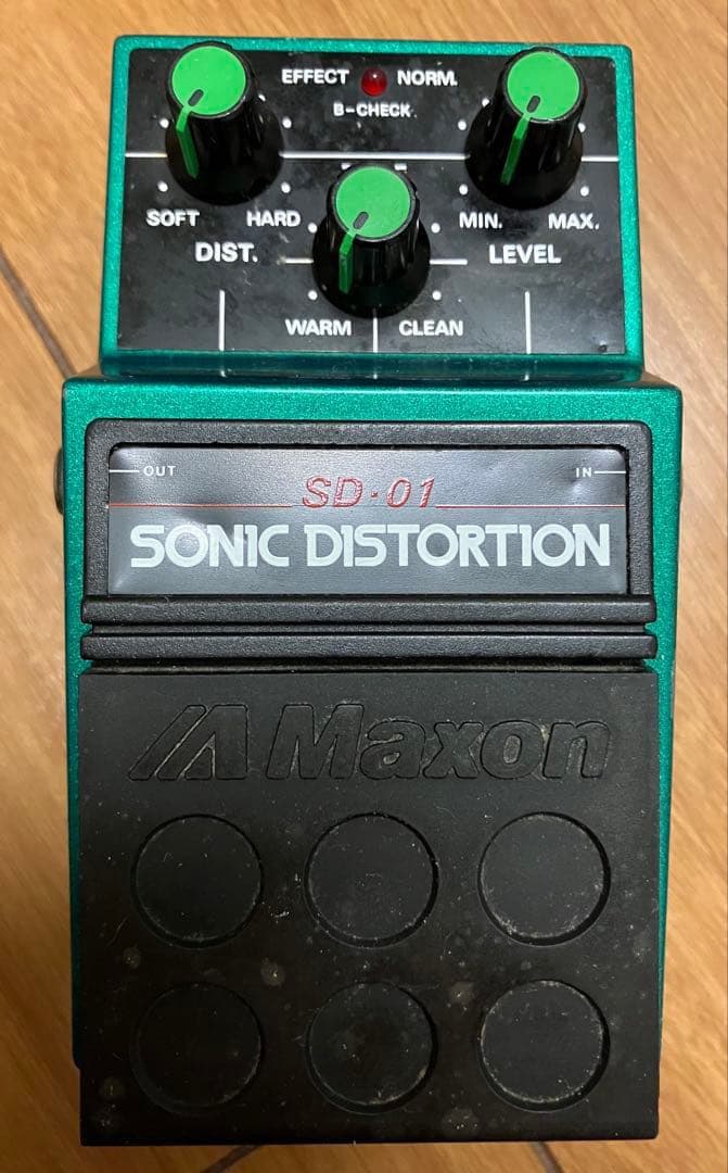 限定特価 maxon sd-01 ディストーション - メルカリ