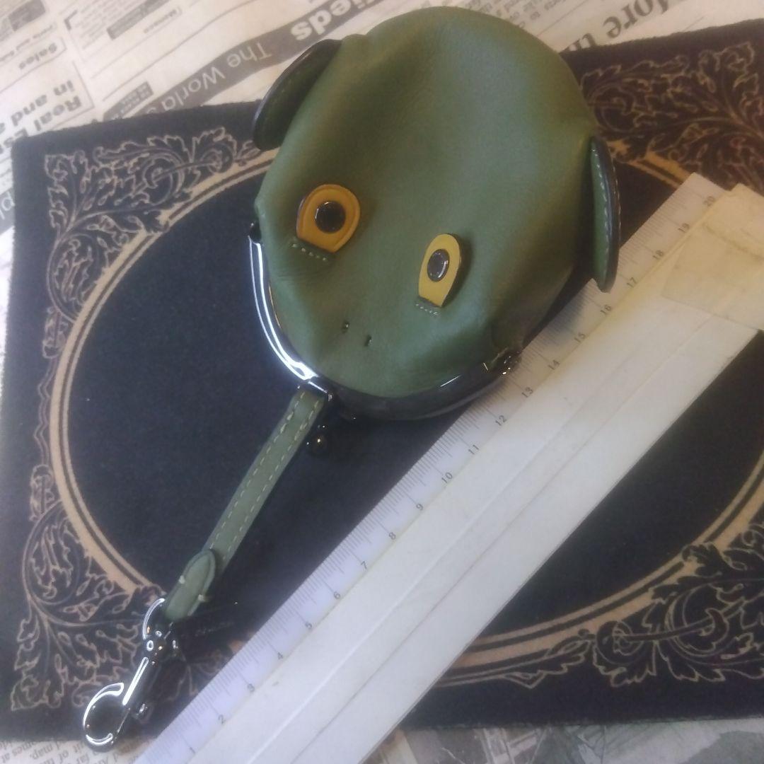 コーチ　がま口タイプ　カエルモチーフ　ケース【美品、希少？】