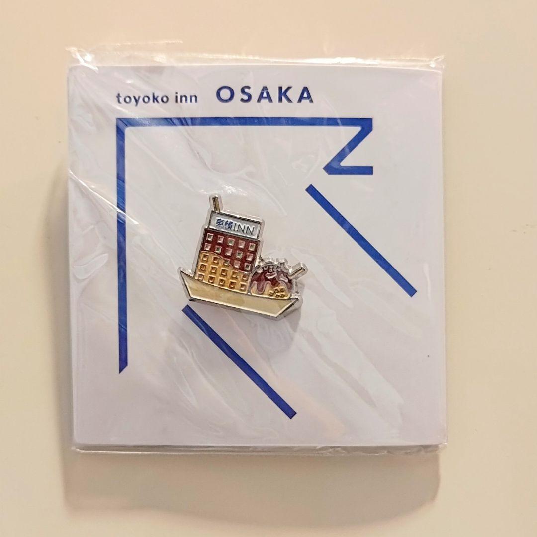 新品 東横インご当地GENKIバッジ関西 (大阪、京都、奈良、兵庫)セット