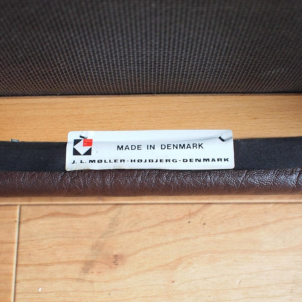 J.L.モラー/J.L. Moller 「No.80A」 チーク材 スツール