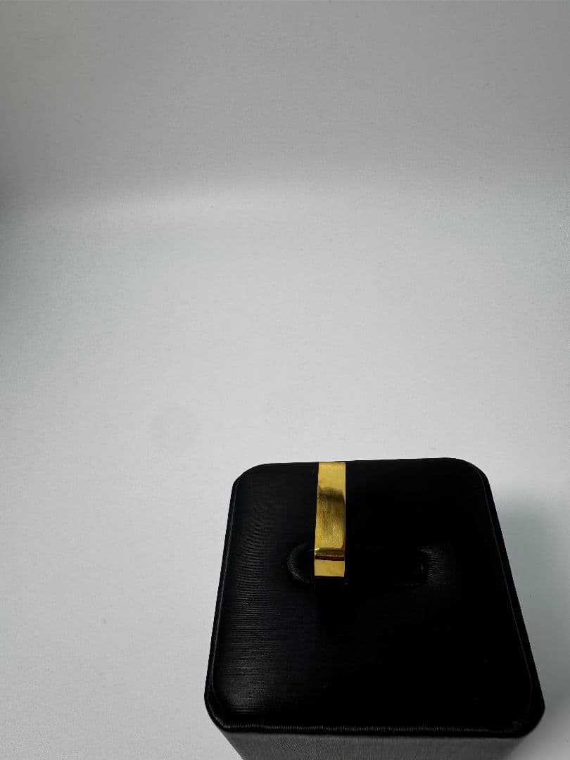 K18ゴールド シンプルリング 4.2mm3.35g 11号