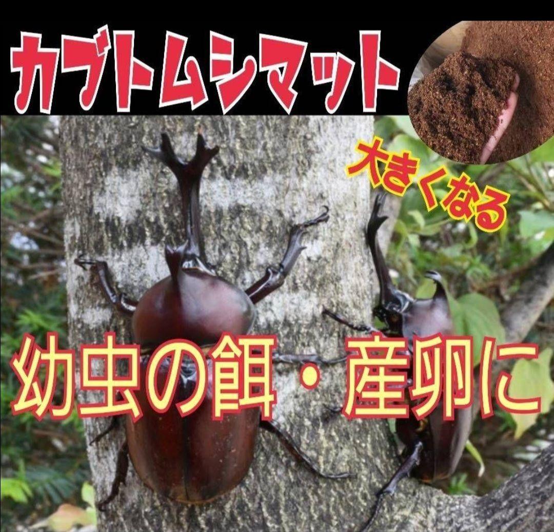 ヒマラヤひらたけ発酵カブトムシマット【60L】雑虫がわかない！幼虫の