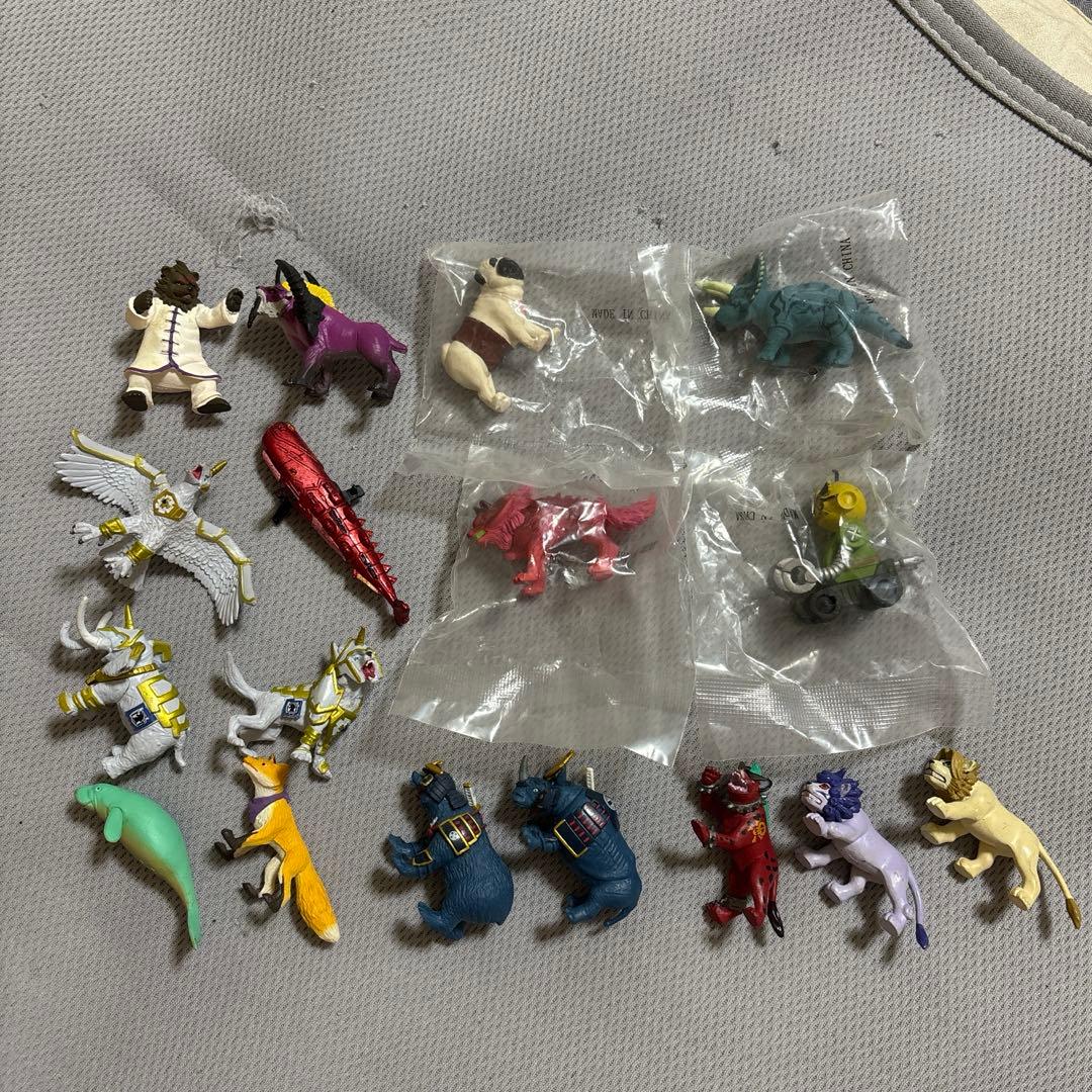 百獣大戦アニマルカイザー/グレートアニマル フィギュア まとめ売り