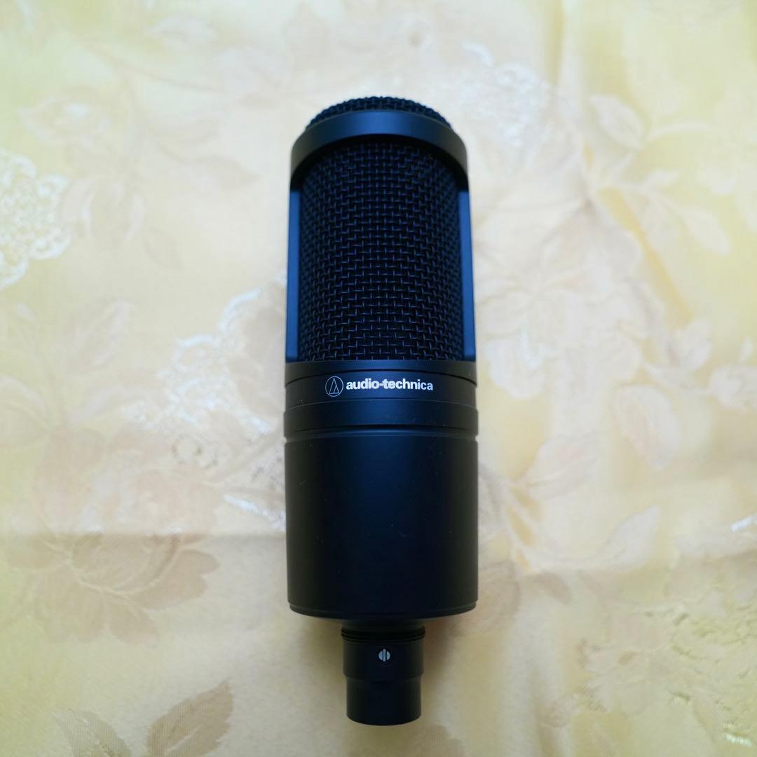 ほぼ未使用 audio-technica AT2020 コンデンサーマイク 配信