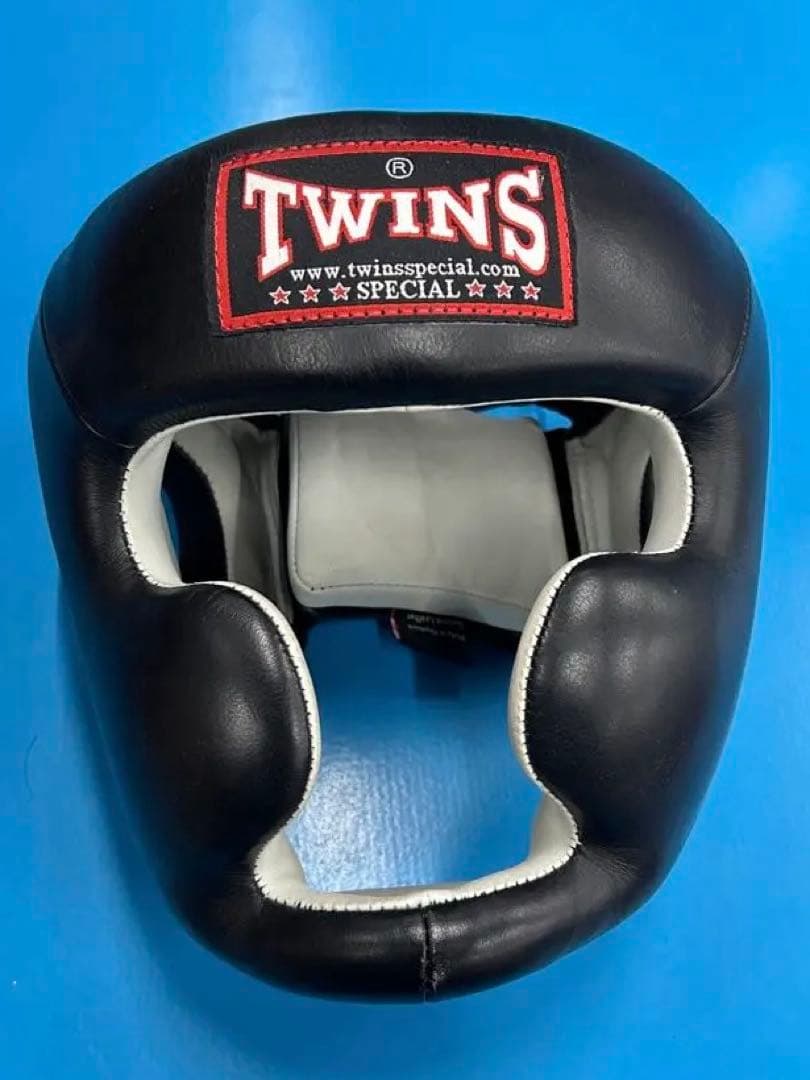 TWINSヘットギアMサイズ TWINS SPECIAL ボクシングヘッドギア Mサイズ 黒