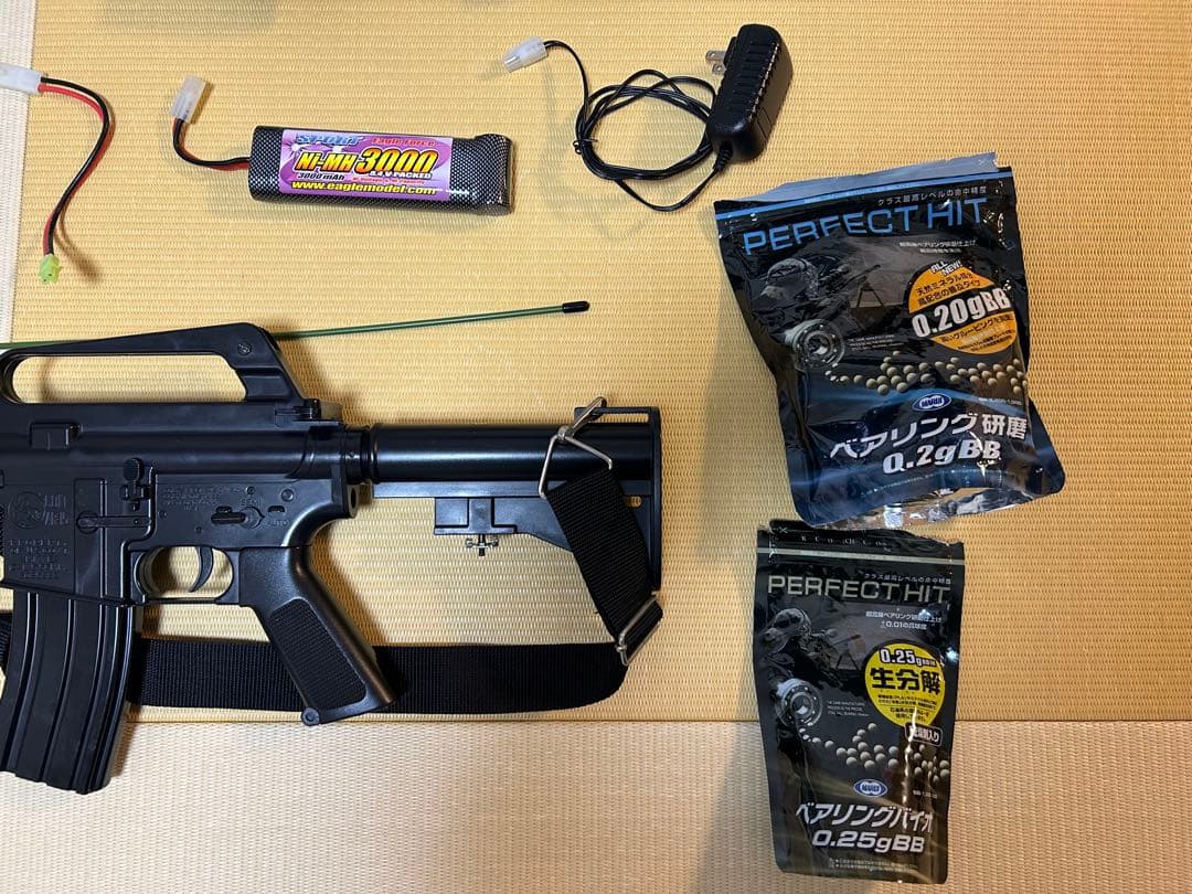 【こりっく】東京マルイ 電動ガンH&K G3 SG/1⭐︎バッテリー充電器付