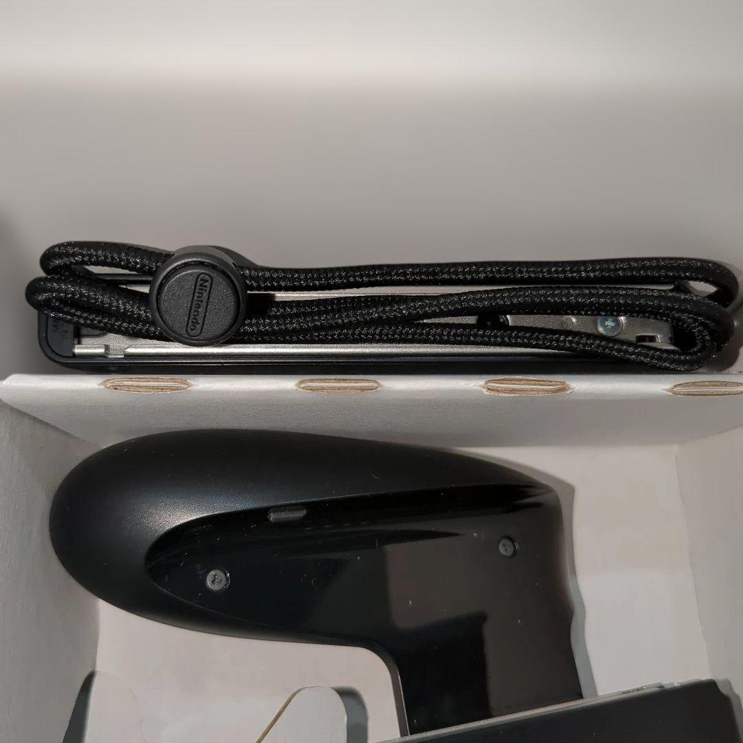 美品　Nintendo Switch 本体 黒/紫 　カラーカスタム