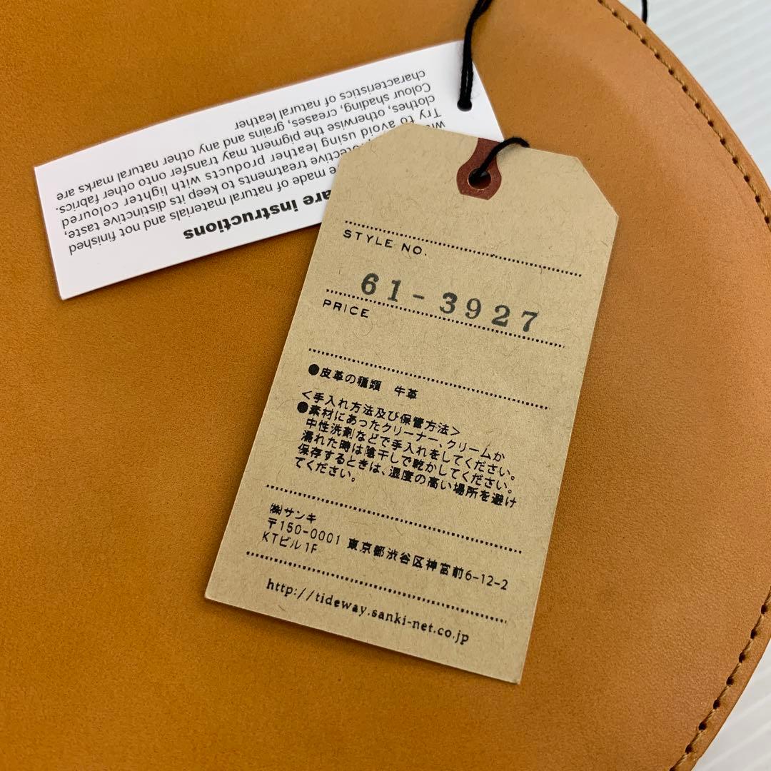 TIDEWAY タイドウェイ NUME MARU ヌメ 丸 ショルダーバッグ