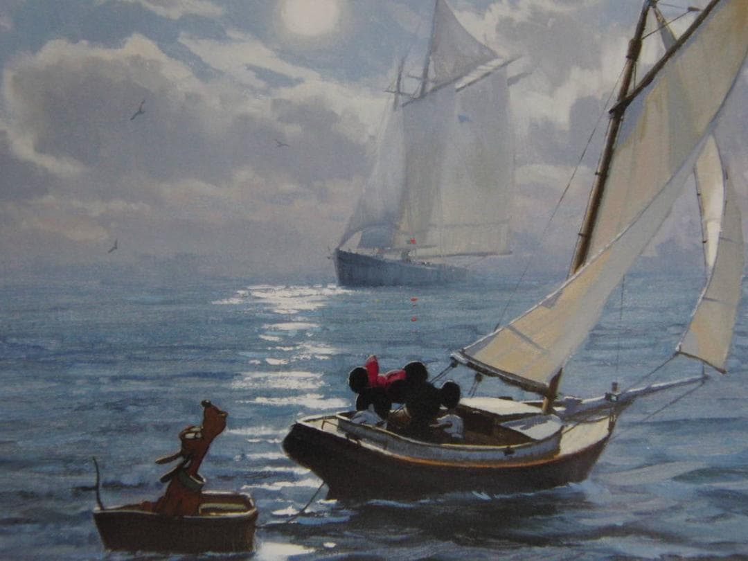 放浪の画家・日本の天才、ゴッホ☆山下 清 画家作 肉筆原画