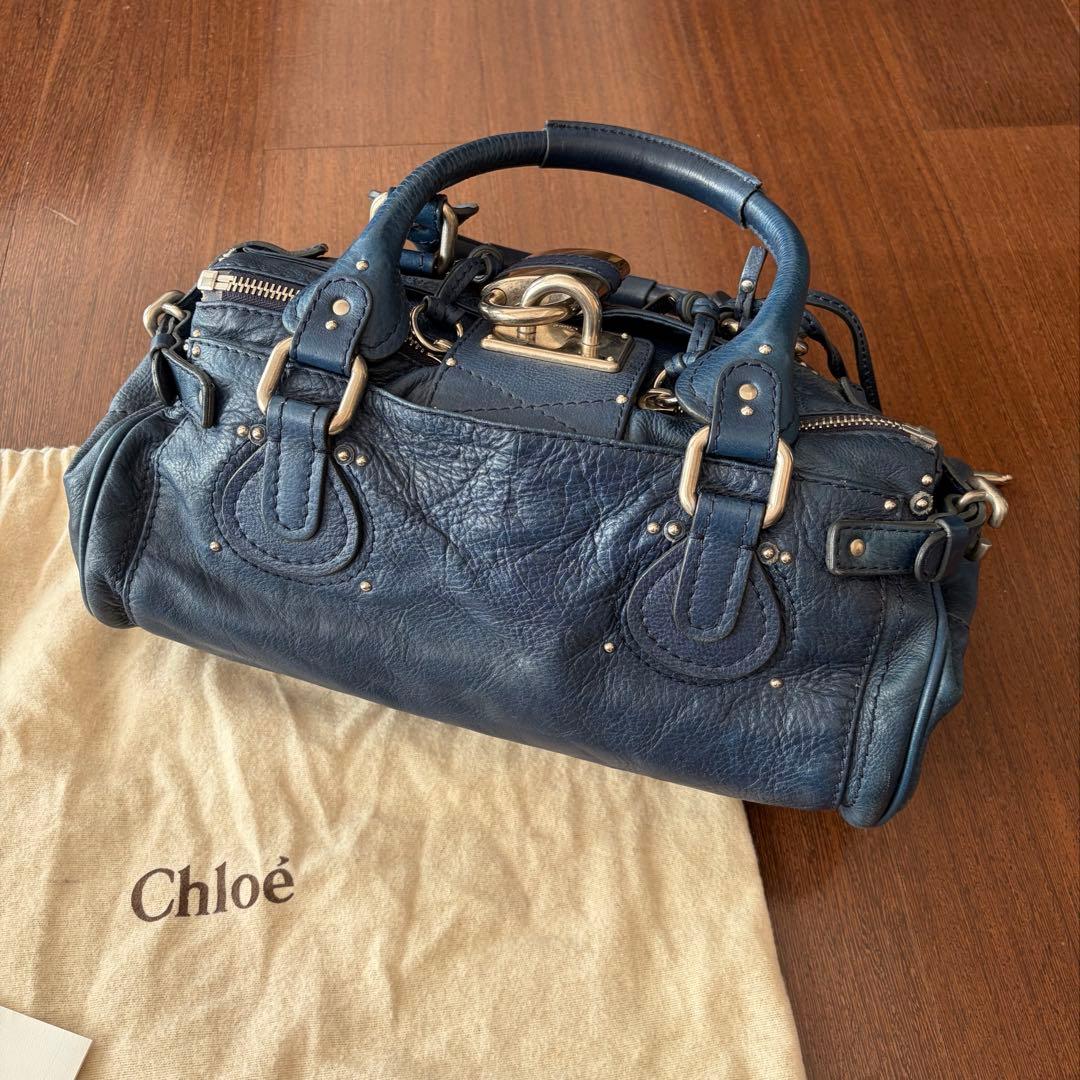 Chloé パディントン ネイビー