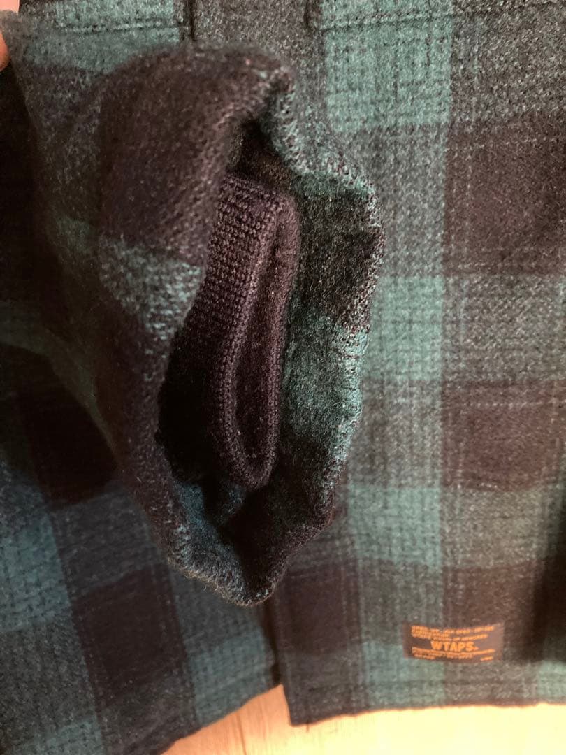 ゆういちです　ウールチェック ジャケット オンブレ Lサイズ