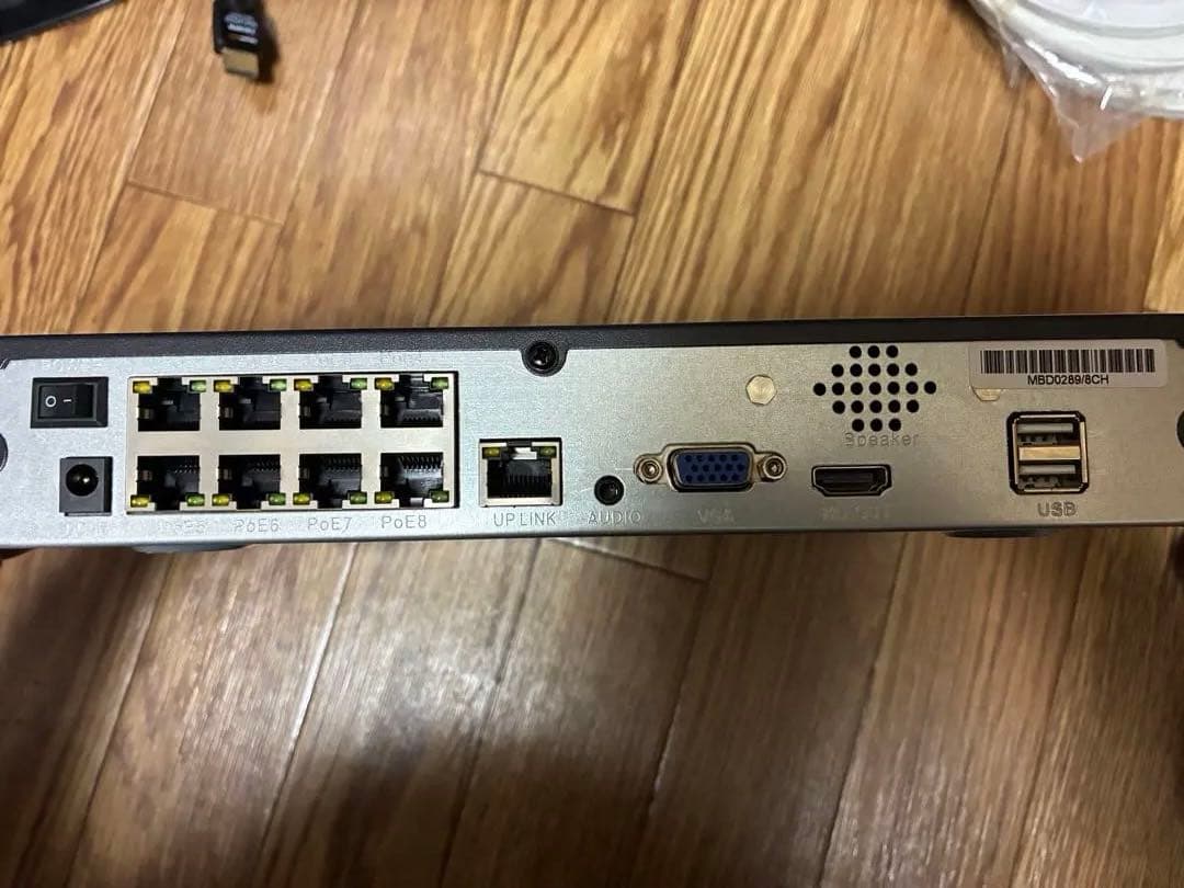 ANRAN POE型 防犯カメラ 4台セット