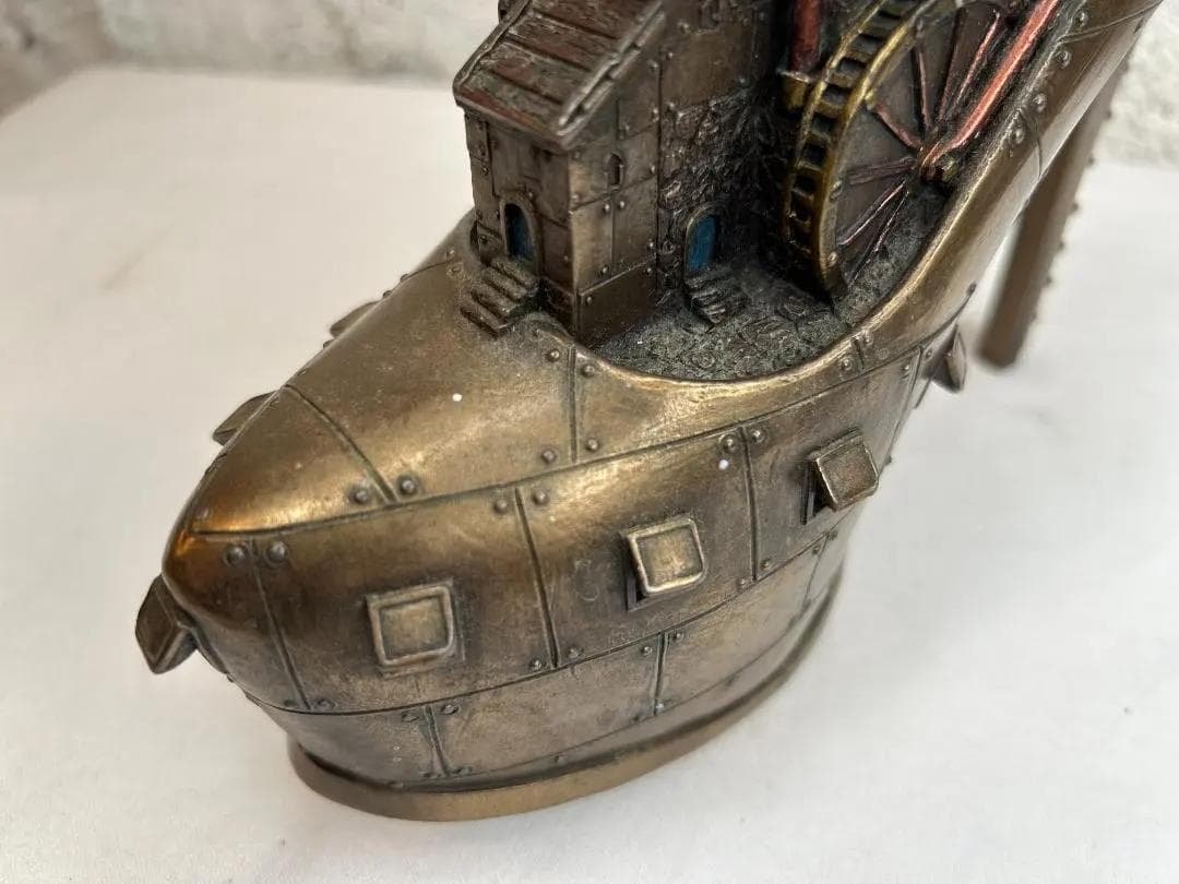 ▽廃番▽ KARE カレ 高品質 スチームパンク スティレットヒール 鉄の