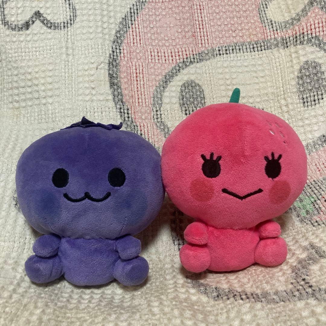 サンエックス　SAN-X みかんぼうや　ぬいぐるみ　2コセット　中古品