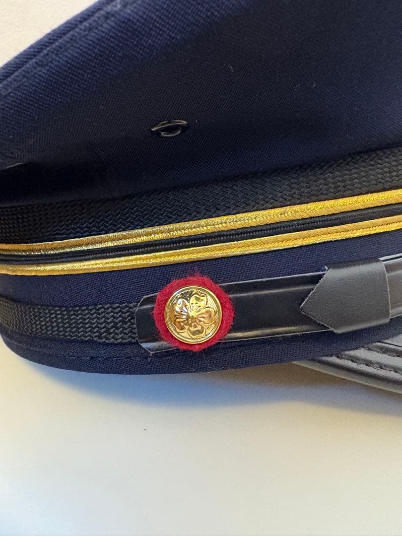 制帽 本物仕様 警察・消防・日本軍モチーフカスタム帽子 金刺繍