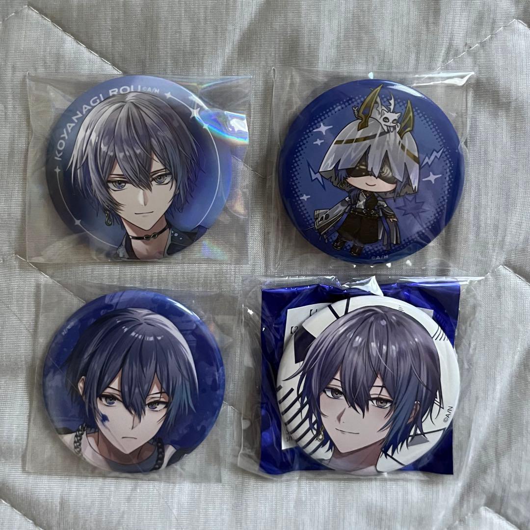 にじさんじ】小柳ロウ HalfAnniversary缶バッジ SD