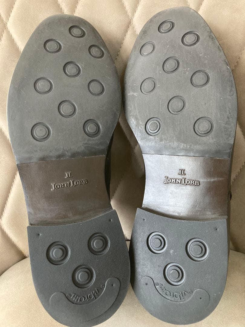 JOHN LOBB ジョンロブ　ダブルモンクストラップ　黒　25cm相当