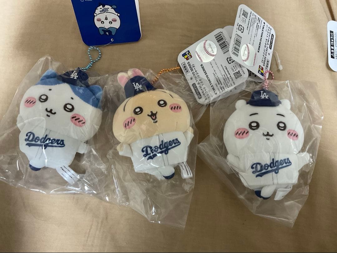 ちいかわ MLB マスコット ドジャース カブス 6個セット