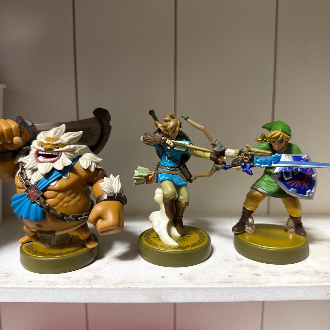 新品未開封】ゼルダの伝説 スマブラ amiibo3点セット販売 新品未開封
