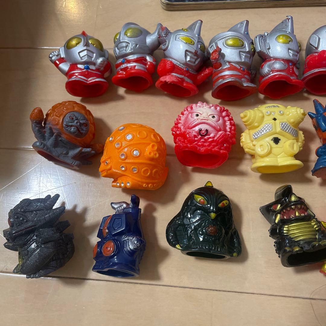 ウルトラマン　ゴジラ　レア　レトログッズまとめ売り　ソフビ　Ultraman